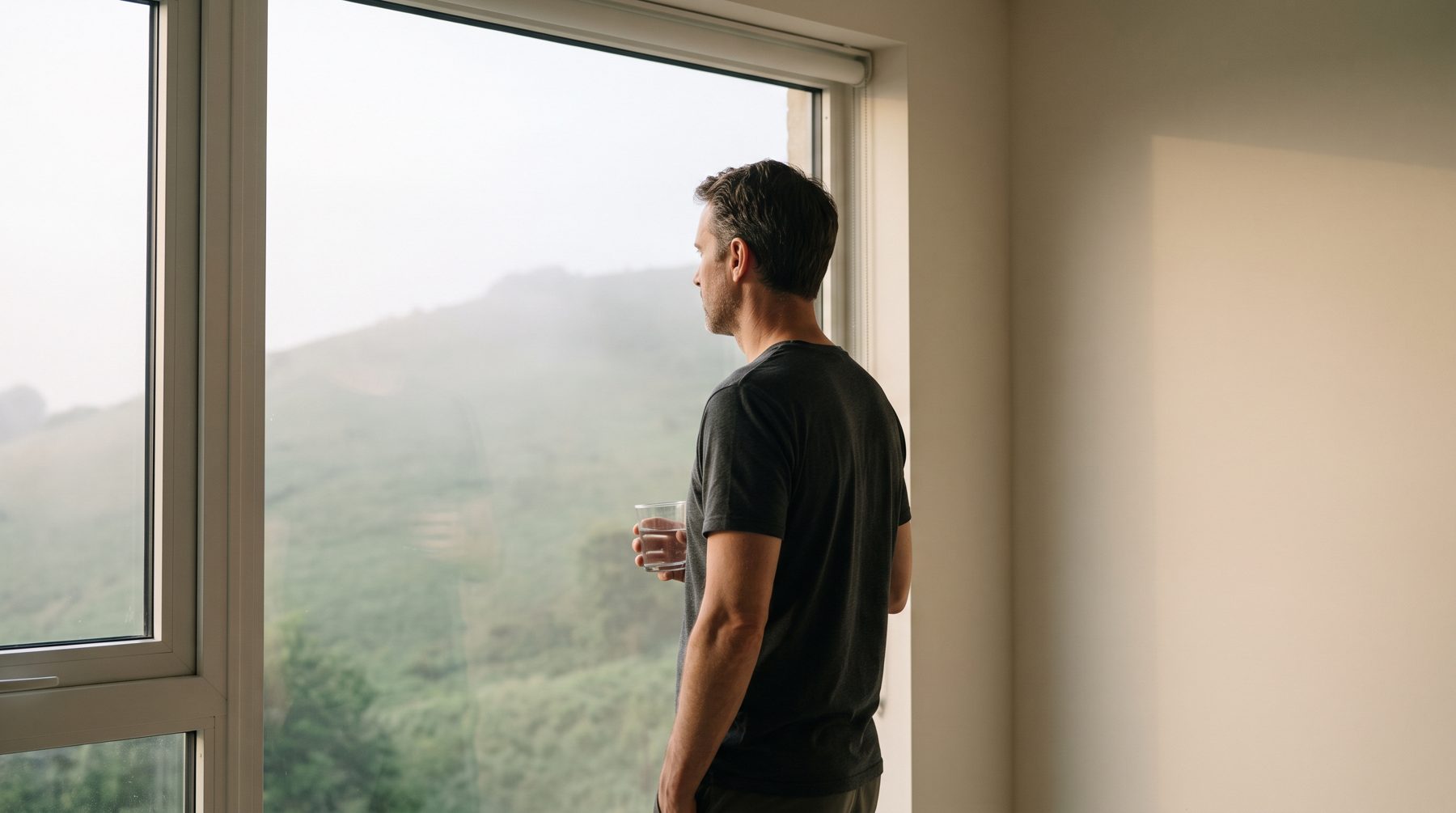 Morgenlicht in einer ruhigen Wohnung
